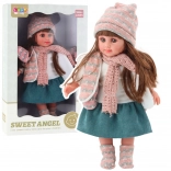 Pop SWEET ANGEL in winteroutfit 36 cm