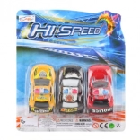 Set politiewagentjes – mix kleuren (3 stuks)