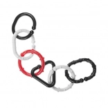 Zwart-witte koppelringen voor baby’s