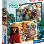Puzzel Raya en de Draak 2x60 stukjes