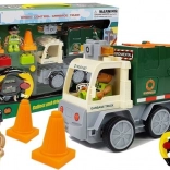 Op afstand bestuurbare vuilniswagen met accessoires