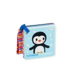 Boekje voor de kinderwagen Pinguïn en vrienden