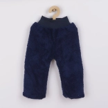 Winter baby joggingbroek NEW BABY Penguin donkerblauw