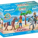 Speelplaats Bergstrand met Amelia en Ben Playmobil