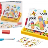 Magnetisch bord voor tekenen met geometrische vormen en magneten