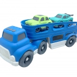 Autotransporter voor vervoer van auto's met twee auto's