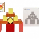 2-in-1 Houten Bouwset en Puzzel voor Kinderen