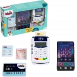 Speelgoed POS-betalings­terminal met smartphone en accessoires KLEIN