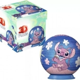 3D puzzlebal DISNEY Stitch & Angel 54 stukjes van Ravensburger