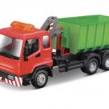 Bburago servicevoertuig met haaklift en kraan 1:43