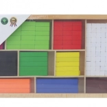 VIGA houten Cuisenaire rekenstaafjes, 308 stuks