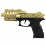 Plastic traagheidsrevolver voor kinderen 20 × 13 cm