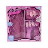 Roze prinsessenset – rokje, muiltjes en handtasje