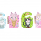 Notitieboek met ringband ongelinieerd 9,5x13 cm 50 pagina's