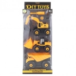 Set schroefbare bouwvoertuigen voor kinderen