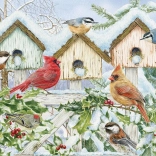 Puzzle COBBLE HILL Winterse vogelzang XL 275 stukjes