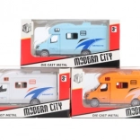 Metalen model van een caravan 10,5 cm