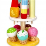 Houten ijskraam voor kinderen