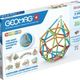 Geomag Supercolor bouwset 142 onderdelen van gerecycled plastic