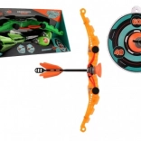 Boog voor kinderen met zuignap pijlen en doelwit