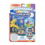 Paw Patrol herplakbare sticker flip-flap blok – Ultieme missie