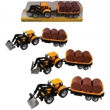 Tractor met aanhanger met wrijvingsmotor