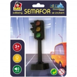 Kinderen verkeerslicht met licht en geluid