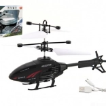 RC helikopter met handbewegingsbesturing en USB-opladen, 16 cm