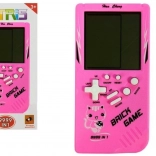 Elektronisch spel TETRIS Brick Game roze