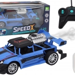 RC auto 1:20 met rookeffect en verlichting – blauw