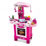 Kinderkeuken BABY MIX roze met licht en geluid
