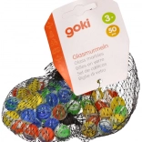 Glazen knikkers Kattenoog 50 stuks