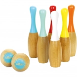 Vilac houten kegels – set van 6 stuks