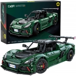 Bouwset CaDA sportwagen LOTUS Exige Cup 430 1:8, donkergroen, 3730 onderdelen