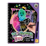 Krasblok om te krassen Monster High