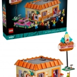 icons 10352 the simpsons: krusty burger bouwset voor volwassenen