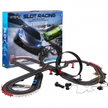 Kinderracebaan 10 meter 6+ met lichten en twee autootjes 1:43