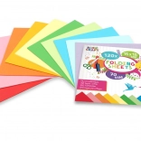 Set gekleurd origamipapier 15 × 15 cm, 120 vellen, 10 kleuren – Creative Craft Group