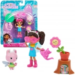 Kleine set GABBY'S DOLLHOUSE – Gabi Verrekijker-tuintje met accessoires