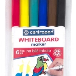 CENTROPEN whiteboardmarkers - set van 6 stuks