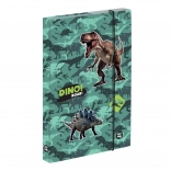 OXYBAG box voor schriften A4 jumbo dinosaurus met elastiek