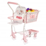 kinderwinkelwagen 2-in-1 met fruit koala