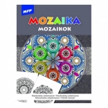 Anti-stress kleurplaten Mozaïek 21x29 cm