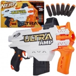 Nerf Ultra AMP blaster met 6 schuimpijltjes