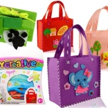 Creatieve set voor het naaien van een kindertasje