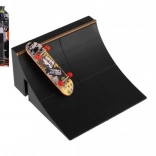 Vingerskateboard met schroefbare onderdelen en ramp, mixvarianten