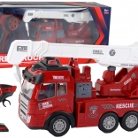 Reddingsvoertuig Met Kraan Op Afstandsbediening