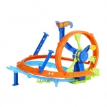 race-turbo-loop hot wheels – stuntset met booster
