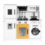 Grote houten kinderkitchen met licht en geluid ECOTOYS