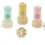 Kleurenkaleidoscoop van hout